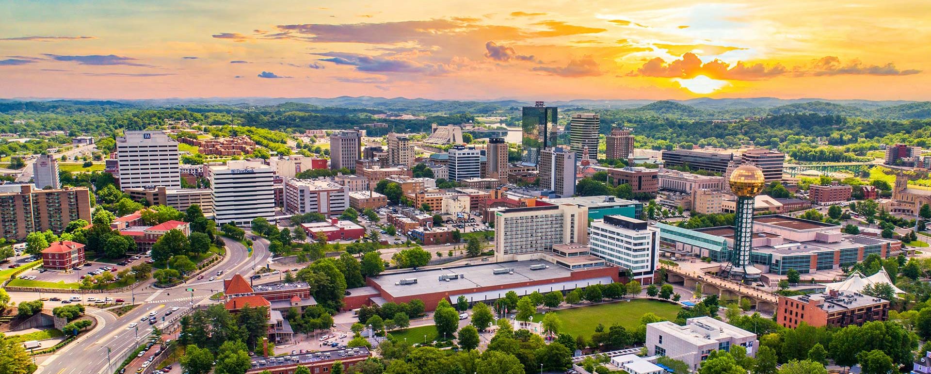 Knoxville, TN, skyline