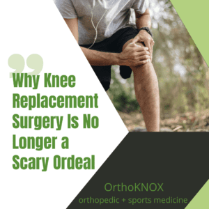 knee pain concept