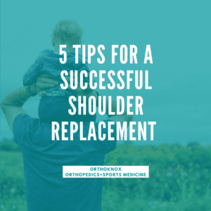 5 tips for a successful shoulder replacement